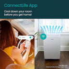Hisense AP1022HW1GD 10000 BTU Portable Air Conditioner Heater