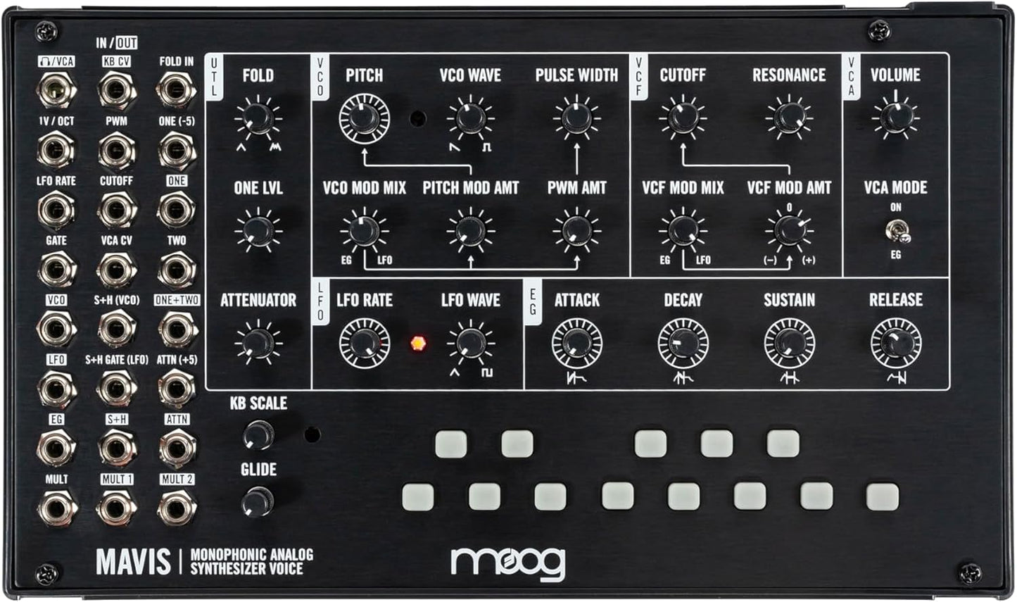 Moog MOD-WK-MAVIS-U Mavis Analog Synthesizer Kit with Keyboard