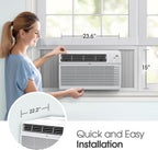 LG LW1224RSMX 12000 BTU Smart Wi-Fi Window Air Conditioner
