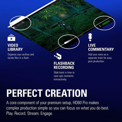 Elgato 1GC109901002 HD60 Pro PCIe Capture Card