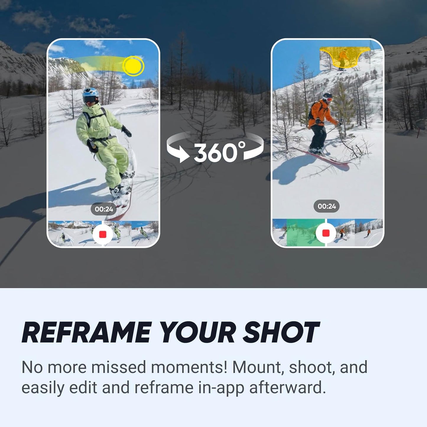 Insta360 X4 Snowboard Bundle 8K 360 Action Camera