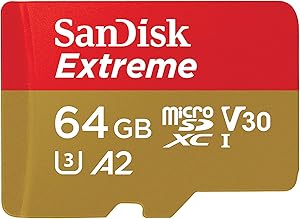 SanDisk SDSQXA2-064G-GN6MN 64GB Extreme Micro SD Card for GoPro