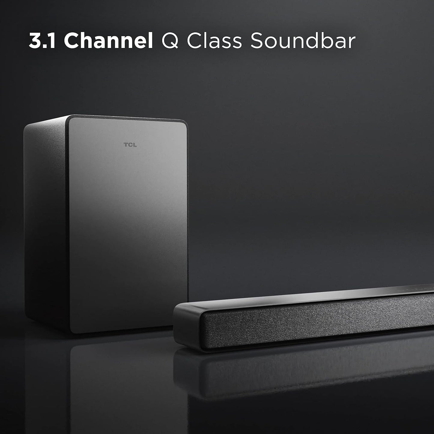 TCL Q6310 3.1ch Sound Bar with Wireless Subwoofer (Renewed)