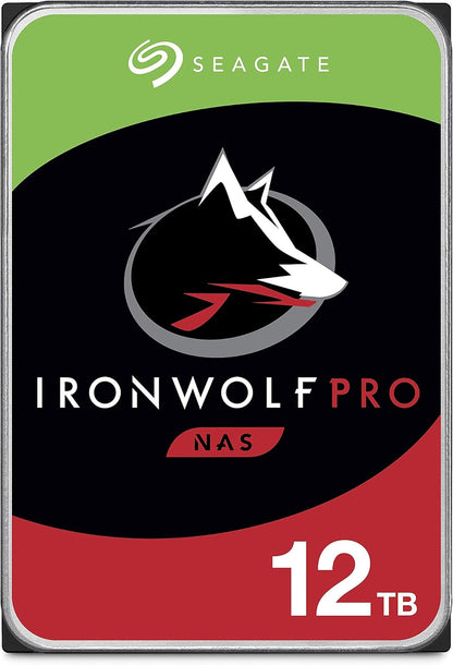 Seagate IronWolf Pro 12TB NAS HDD (Renewed)