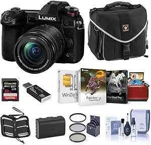 Panasonic Lumix G9 4K Mirrorless Camera 12-60mm Lens Kit — main product image