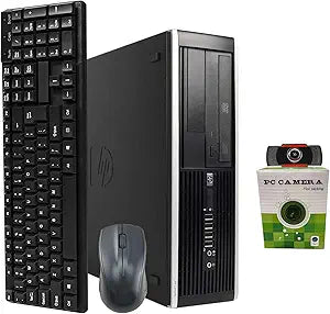 HP Compaq Elite 6300 SFF i5 8GB 128GB SSD Renewed