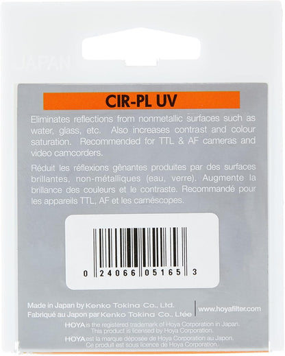 Hoya Y7POLC058 58mm Circular Polarizing & UV HRT Filter