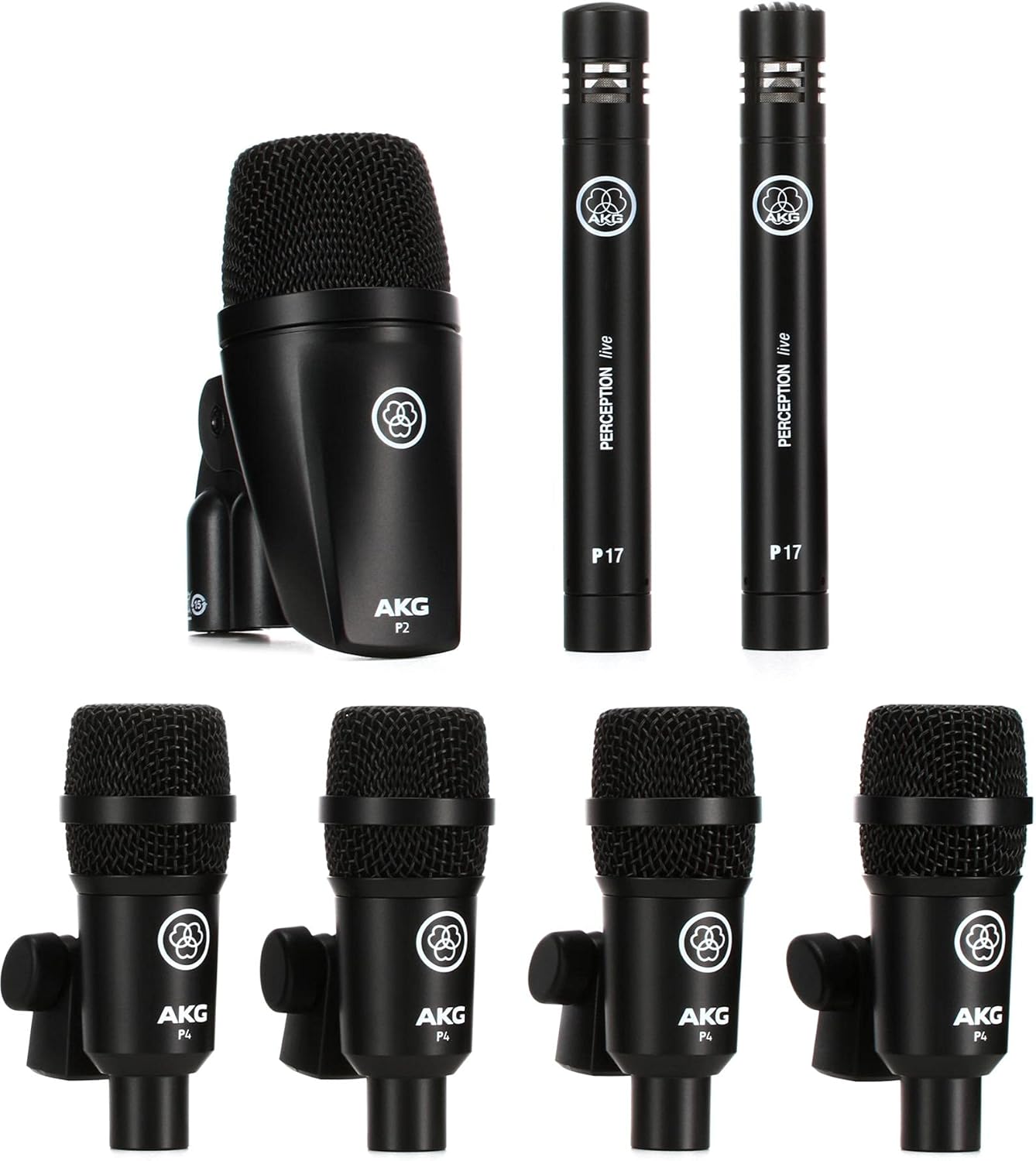 AKG Drum Set Session 1: 7-Piece Drum Microphone Kit