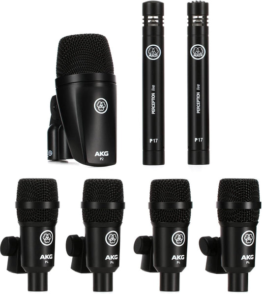 AKG Drum Set Session 1: 7-Piece Drum Microphone Kit
