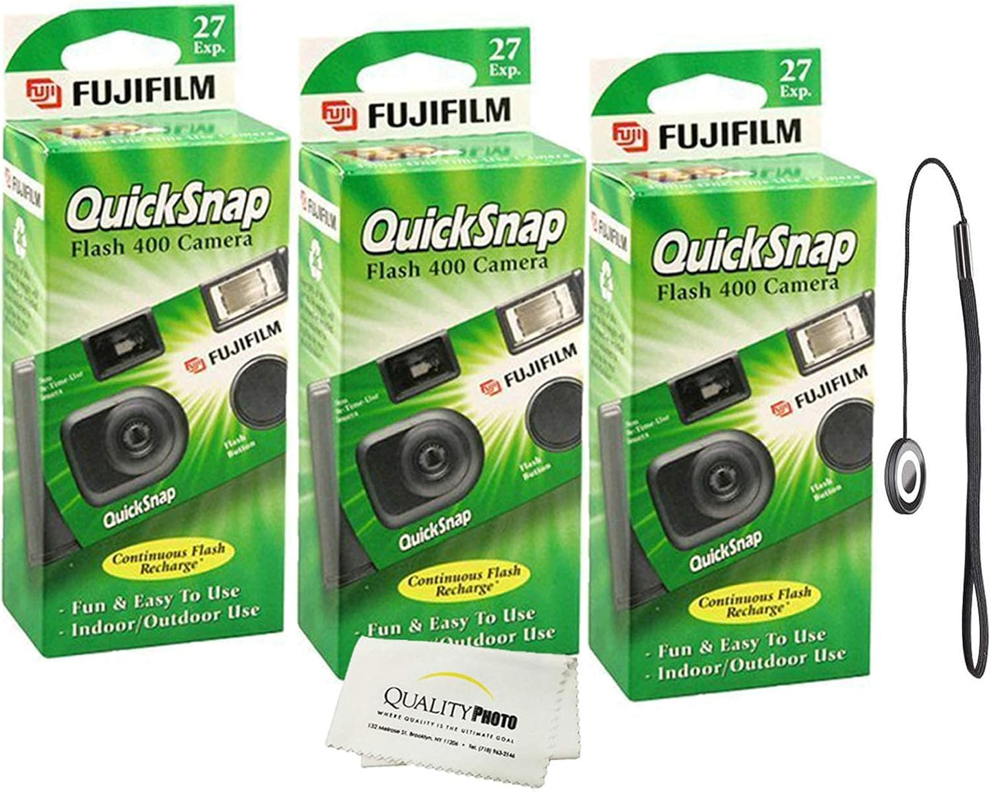 Fujifilm 3216575161 QuickSnap Flash Disposable Camera