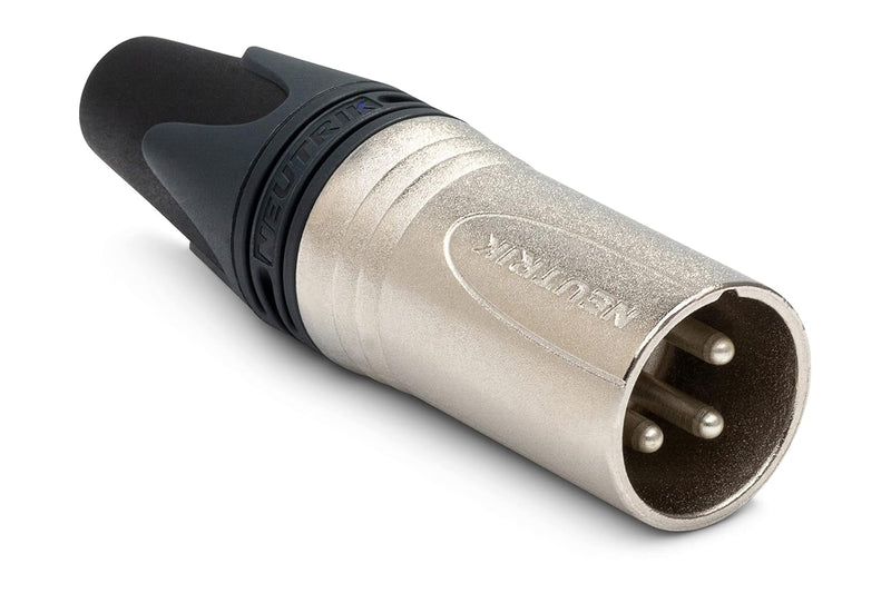 Neutrik NC3MXX 3-Pin XLR Cable Connector Silver — main product image