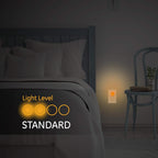 GE 45247 SleepLite LED Night Light 2-Pack Amber Dusk-to-Dawn