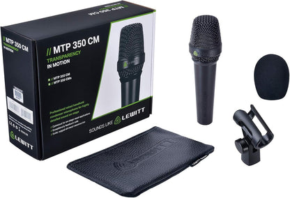 Lewitt AMS-MTP-350-CM-S Handheld Condenser Vocal Microphone