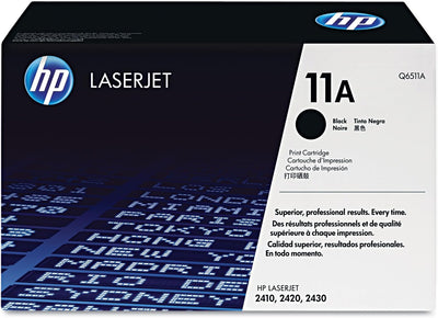 HP Q6511A 11A Black Toner Cartridge Original