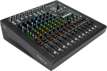 Mackie Onyx12 12-Channel Analog Mixer USB