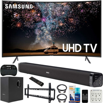 Samsung E10SAMUN65RU7300 65" 4K Smart TV Bundle