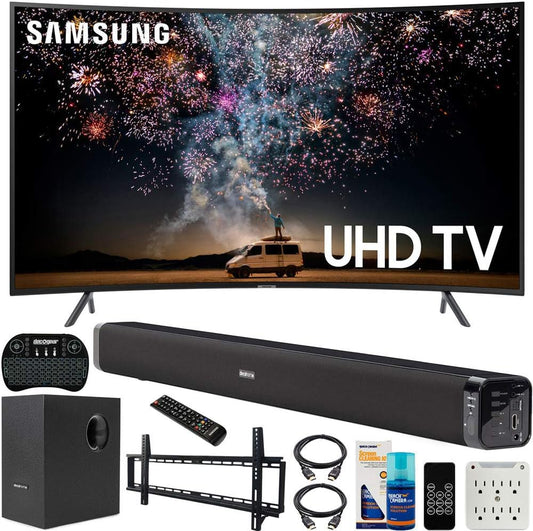Samsung E10SAMUN65RU7300 65" 4K Smart TV Bundle