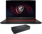 MSI PulseGL7612256-4059-124157 Gaming Laptop i7, 32GB, 4TB SSD, RTX 3070, 144Hz + Dock