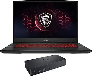 MSI PulseGL7612256-4059-124157 Gaming Laptop i7, 32GB, 4TB SSD, RTX 3070, 144Hz + Dock