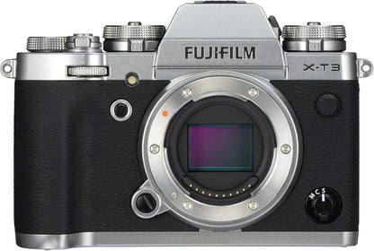 Fujifilm X-T3 Body - Silver-cr Mirrorless Camera (Renewed)