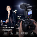 Neewer NW700-C TTL Flash Speedlite Canon DSLR