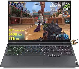 Lenovo Legion 5 Pro 16 Gaming Laptop - Ryzen 7, RTX 3060, 165Hz