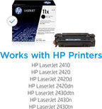 HP Q6511X 11X Black High-Yield Toner Cartridge