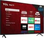 TCL 43S425 43-Inch 4K Roku Smart LED TV (2018)