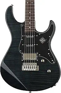 Yamaha PAC612VIIFM TBL Translucent Black Electric Guitar — main product image