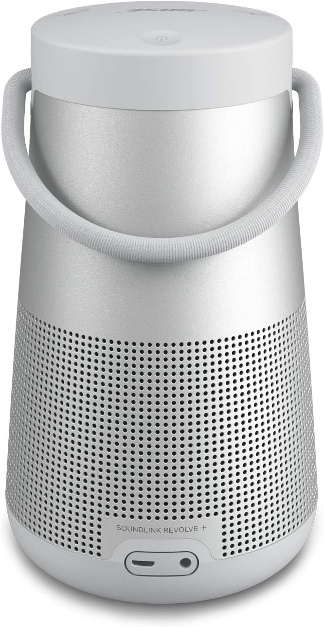 Bose SoundLink Revolve + II Silver Bluetooth Speaker (Renewed)