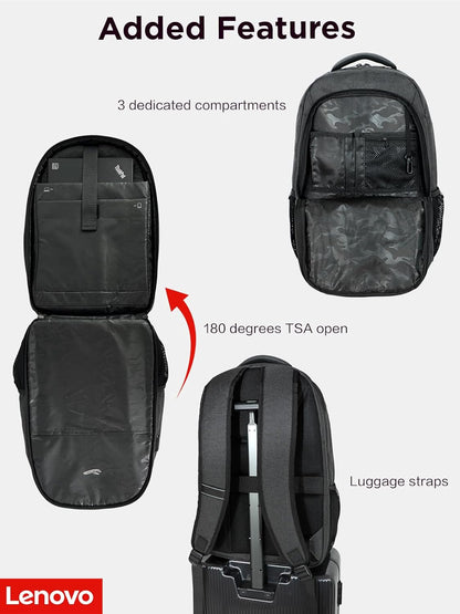 Lenovo GX41R36911 B325 17-Inch Laptop Backpack - Grey