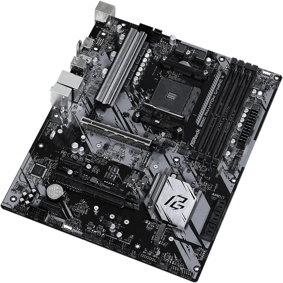 ASRock B550 PHANTOM GAMING 4 AMD Ryzen Motherboard