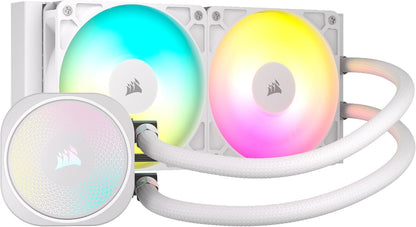 Corsair CW-9060094-WW Nautilus 240 RS ARGB Liquid CPU Cooler White