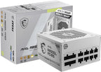 MSI MAGA850GLPCIE5WT A850GL PCIE5 White 850W PSU