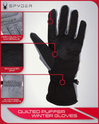 Spyder L INSUL PUFFER GLOVE Women's Winter Gloves