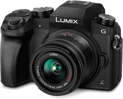 Panasonic DMC-G7KK 4K Mirrorless Camera with 14-42mm Lens