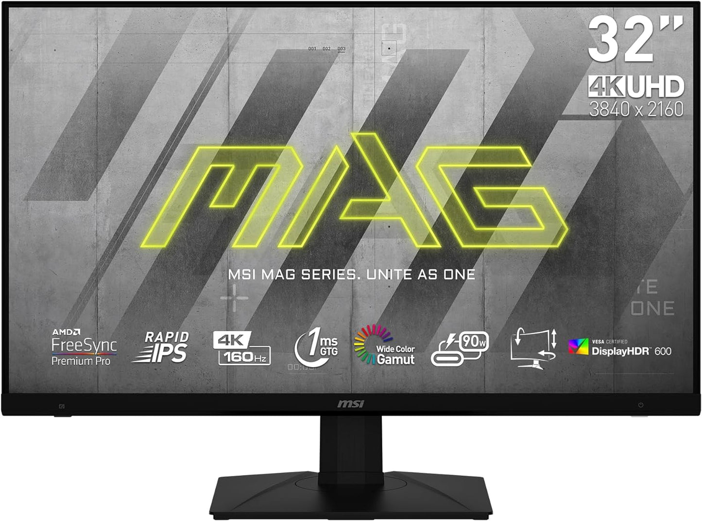 MSI MAG323UPF 32" 4K UHD 160Hz Rapid IPS Gaming Monitor