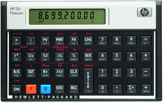 HP 12CP Financial Calculator: Business & Finance