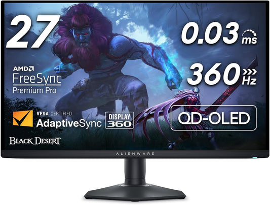 Alienware AW2725DF 27" QD-OLED 360Hz Gaming Monitor