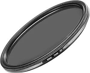 Neewer FBA_10088592 72mm ND2-ND400 Adjustable Filter