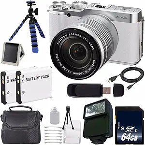 Fujifilm 16455128-4 X-A2 Mirrorless Camera Bundle