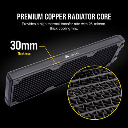 Corsair CX-9030003-WW Hydro X XR5 360mm Water Cooling Radiator
