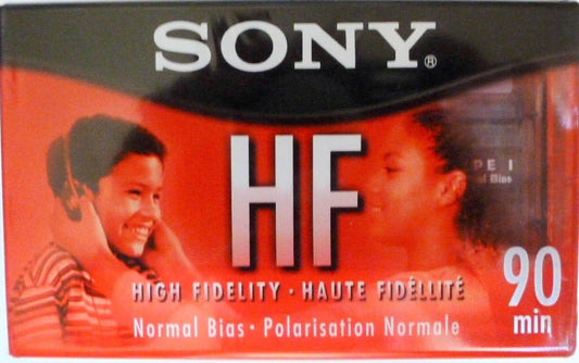 Sony HF C-90HFL Audio Cassette Tape 6-Pack