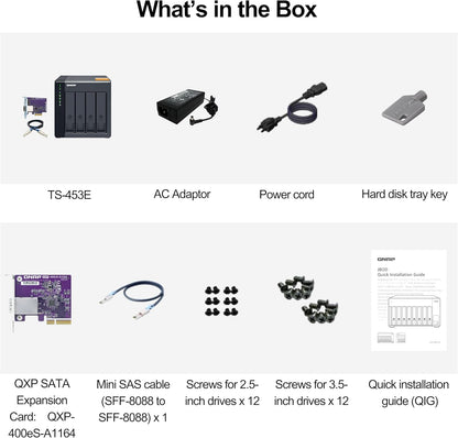 QNAP TL-D400S 4-Bay SATA 6Gbps JBOD Enclosure