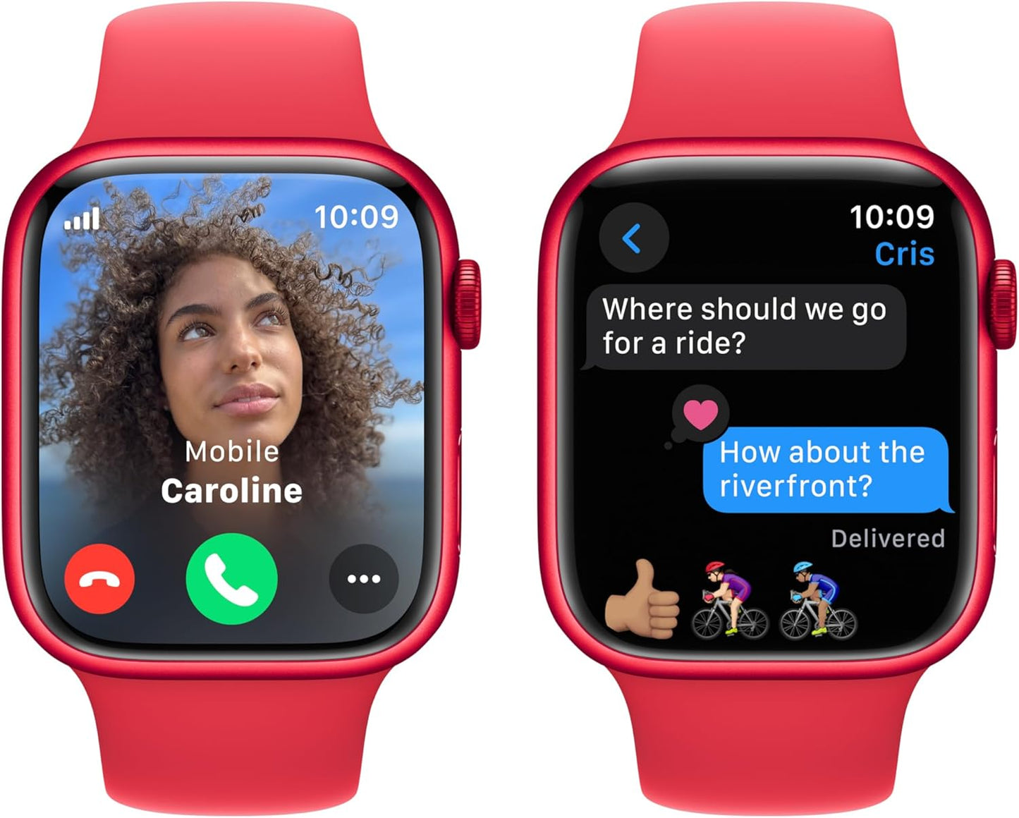 Apple MRYG3LL/A Watch Series 9 GPS + Cellular 45mm Red