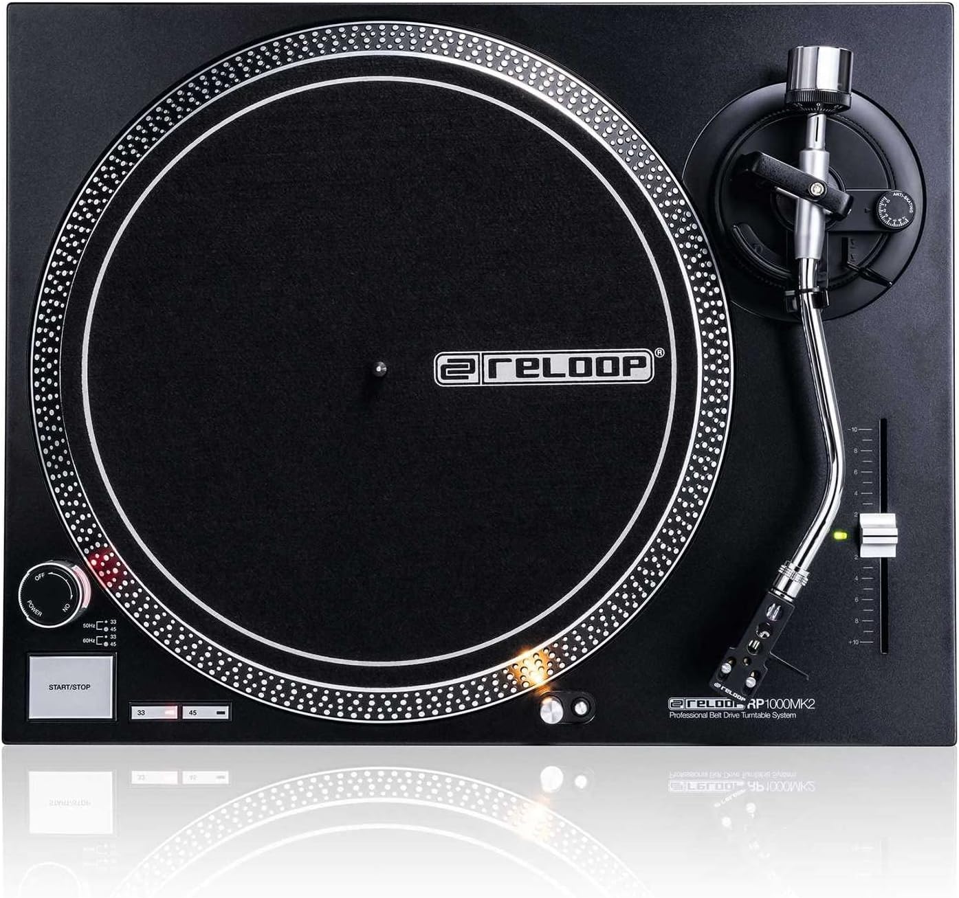 Reloop RP-1000-MK2 Professional Belt Drive DJ Turntable