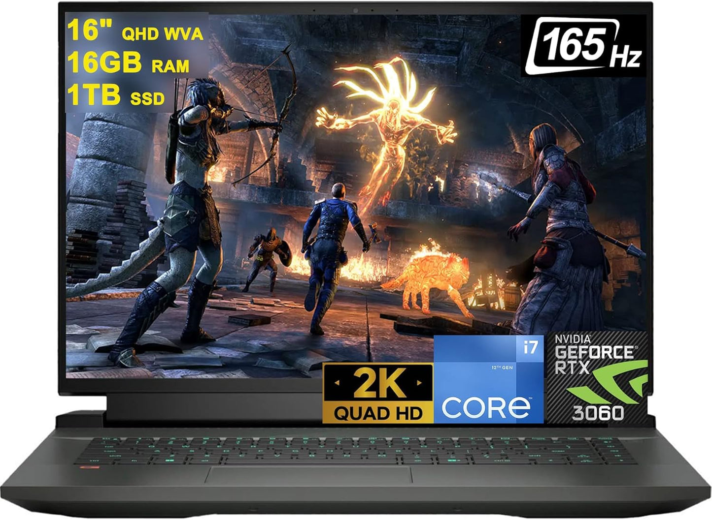 Dell G16 7620 Gaming Laptop RTX 3060