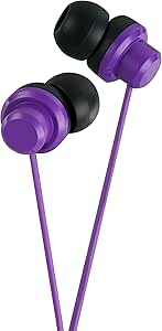 JVC HAFX8V Riptidz Violet Inner Ear Headphones — main product image