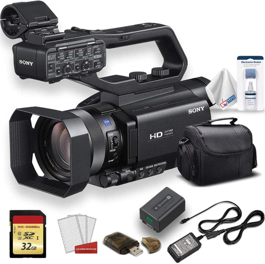 Sony HXR-MC88 Full HD Camcorder Starter Bundle (Renewed)