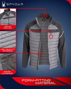 Spyder Softshell 2fer Men's Insulated Winter Jacket